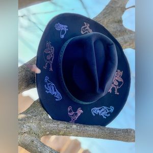 Rooster hat hand made